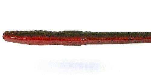 Moneymaker 6 - Green Pumpkin / Red Laminate — soft plastic fishing bait, view 2