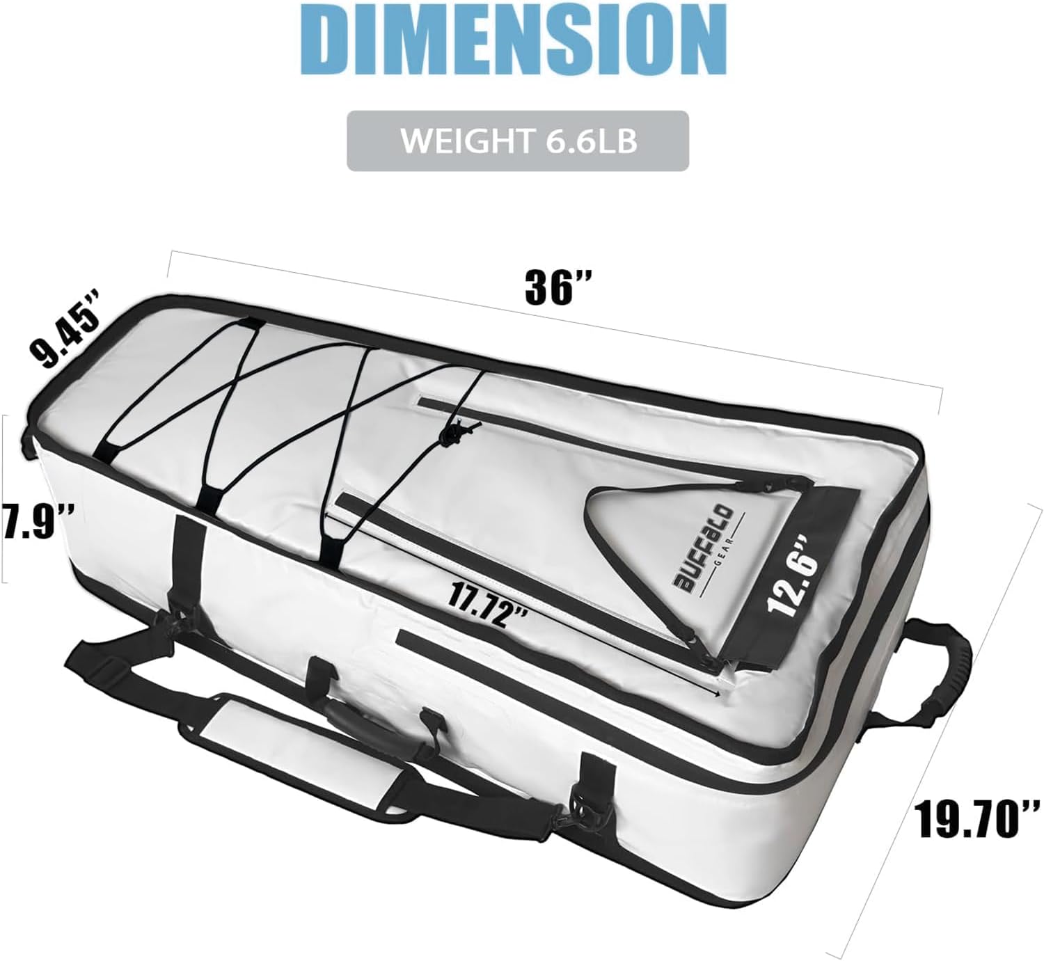 36'' Kayak Fish Cooler Bag, view 6