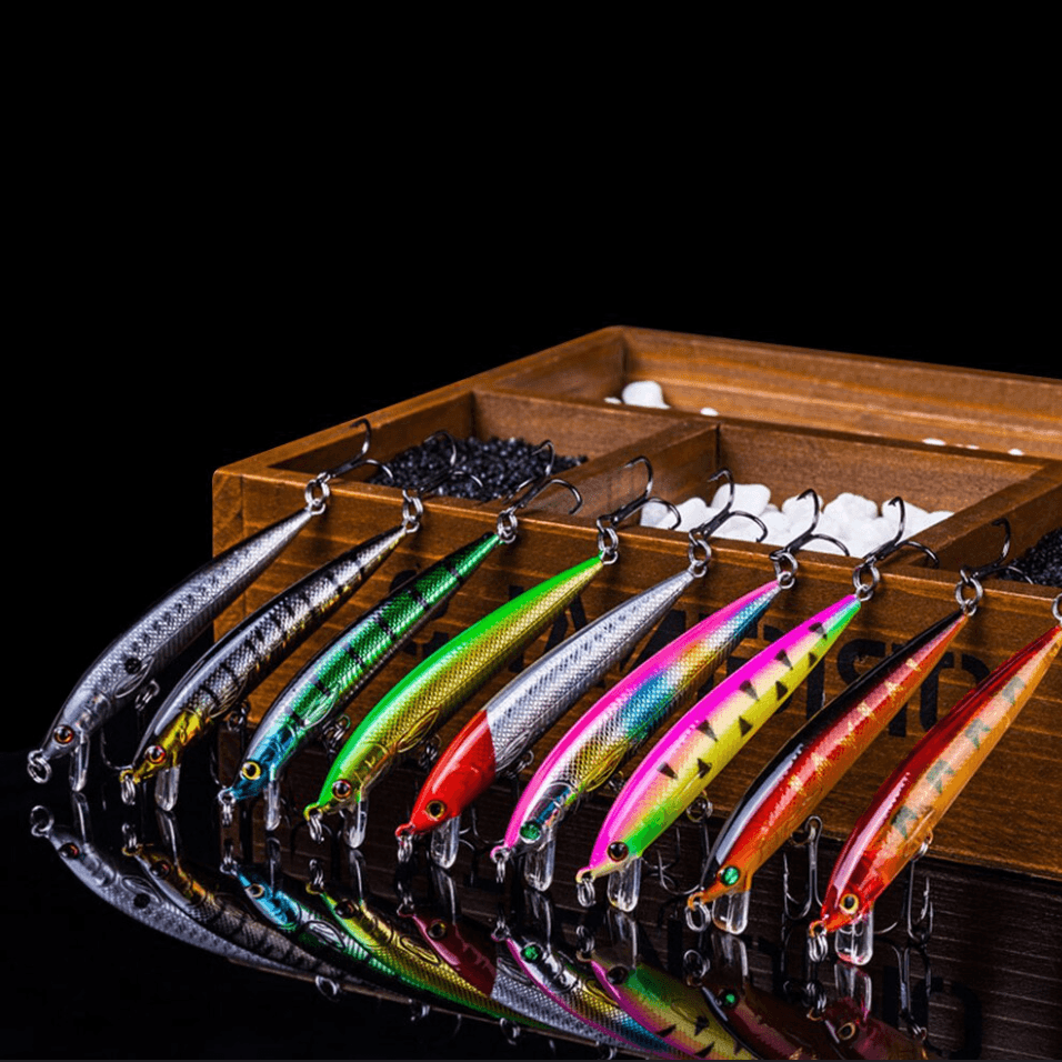 7CM Triple-Sharp Minnow Fishing Lure, view 11