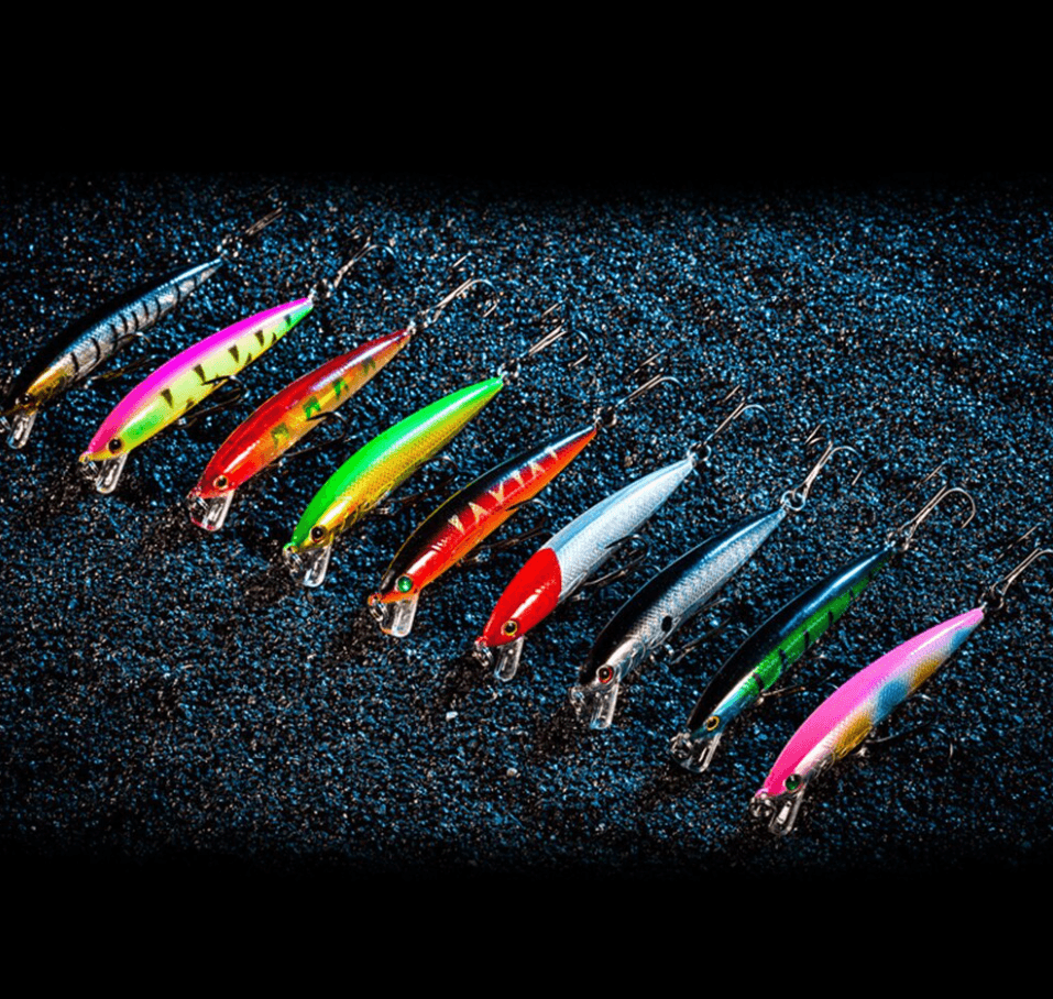 7CM Triple-Sharp Minnow Fishing Lure, view 14