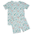 Fishing Poles Summer Pajama Set — kids fishing gear